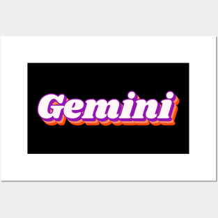 Gemini Posters and Art